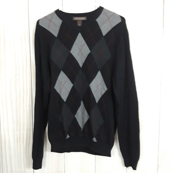 Chatham Road Other - Chatham Road Cashmere Blend Argyle Sweater